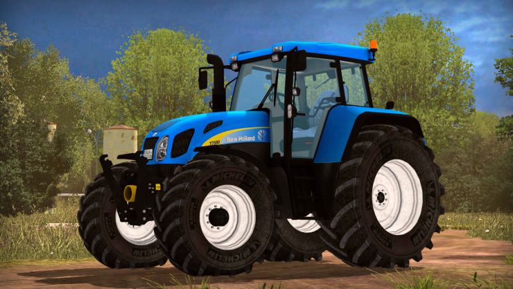 New Holland T7550 V2 LS15