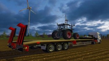 Low Loader Transporter Trailer v2