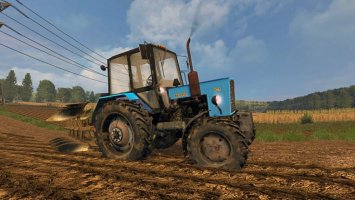 MTZ 82.1 with Ploughing Spec LS15