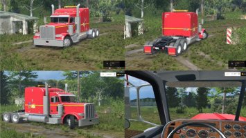 Peterbilt 388 Aluminum wheels Full Set LS15