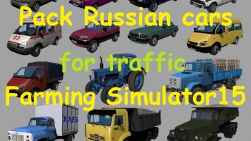 Russian Traffic Pack 15 v1.0 LS15