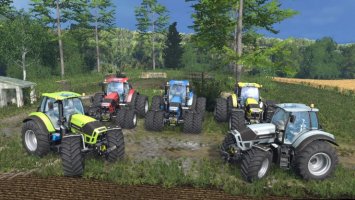 DEUTZ FAHR 7250 HDR DYEABLE 5 PACK V1.4 ls15