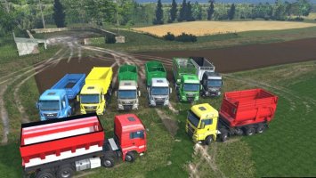 Man 8X8 Tipper Pack LS15