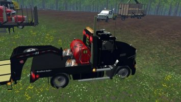 MACK SINGLE AXLE FLATBED V1.1 FUEL & SEED REFILL ADDON ls15