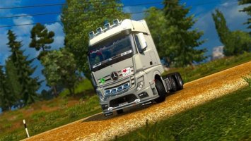 Mercedes Actros Mp4 V0.5 ets2