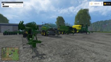 John Deere implements and tools pack