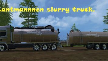 Lantmannnen Slurry Truck Trailer