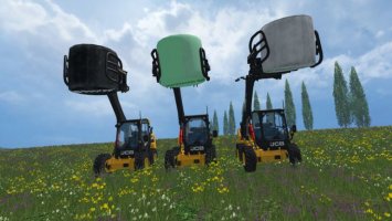 JCB Skidsteer 260 Bale Handling Tools v1.1 LS15