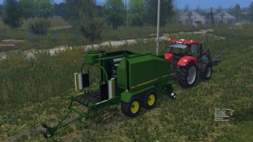 John Deere 678 Baler Wrapper v2 LS15