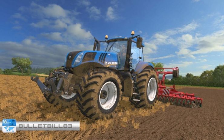 New Holland T8.320 (Edited by BulletBill83) - LS15 Mod | Mod for ...