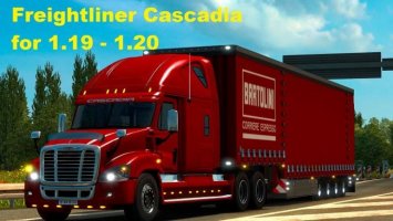 Freightliner Cascadia. Adapted v1.19 & 1.20 ets2