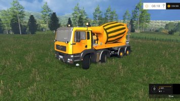 NBM MAN TGA 8X8 HKL CONCRETE MIXER