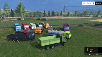 KamAZ and Trailer Pack ls15