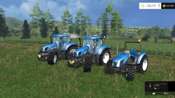 New Holland Pack t7.210 - t6.160 - t4.95 v2 LS15