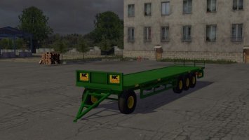 NC BALE TRAILER V1  (automatic load) ls15