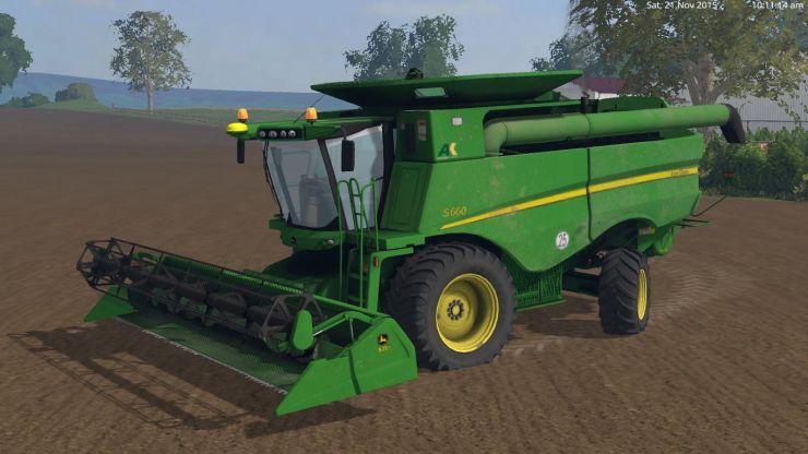 John Deere S660 v1.1 - LS15 Mod | Mod for Farming Simulator 15 | LS Portal