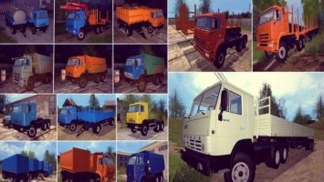 Kamaz Trucks Pack LS15