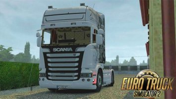 Scania R560 V8 Streamline Marines ETS2