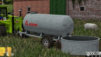 Agram water trailer LS15