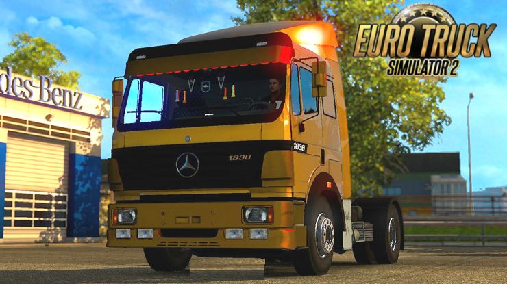 Mercedes Benz 1838 ETS2 Mod Mod for Euro Truck