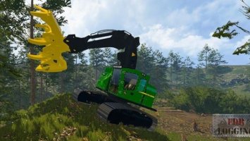 FDR LOGGING – FELLER BUNCHER JD859M + BLADE V3.0 MOD LS15