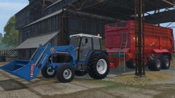 FORD 6640 WITH FRONT LOADER ls15