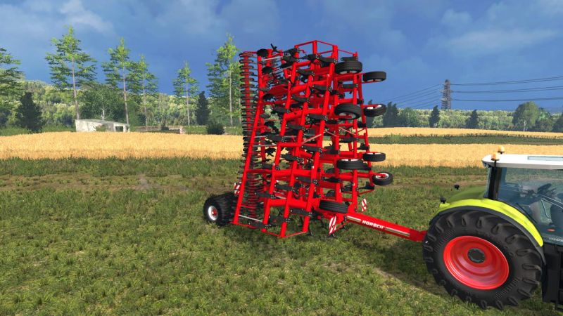 FS15: EMY Elenfer SCP 400 v 1.1 Cultivators & Harrows Mod für