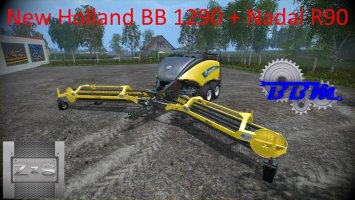 New Holland BB1290 und Nadal R90 ls15