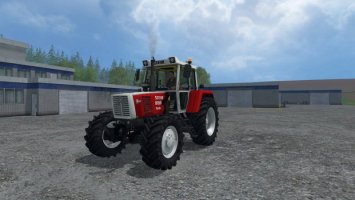 STEYR 8150 + Frontloader, Tools and gearbox addon