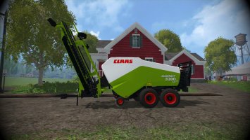 Claas Quadrant 3200 and Nadal R90 LS15