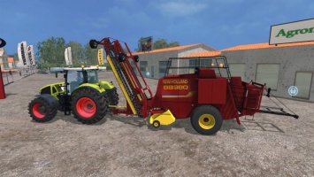 New Holland BB 980 + Nadal R90 LS15