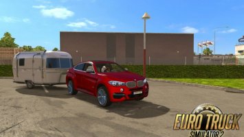 BMW X6M + Bambi-trailer v.3.0 ets2