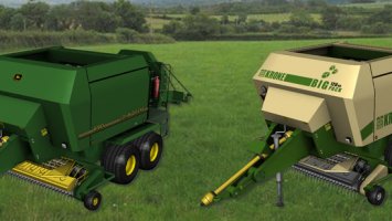 John Deere 690 & Krone BigPack 120-80