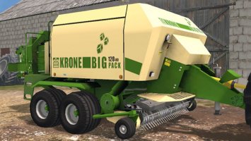 John Deere 690 & Krone BigPack 120-80 LS15