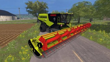 Claas Lexion 795 with Vario 1350 LS15