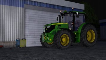 JOHN DEERE 6150R + FL LS15