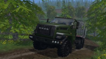 URAL Next 4320-6912-74 terrain truck 6x6 LS15