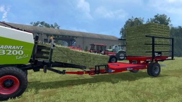 Pack Balestacker and baler attacher v2.0 Fix WheelShader LS15