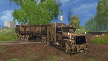 GAZ Titan and Trailer v3.5 LS15