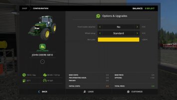 John Deere 6810 SP EDITION FS17