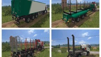 MAN TGS 41.480 Forest Pack v2.0 LS15