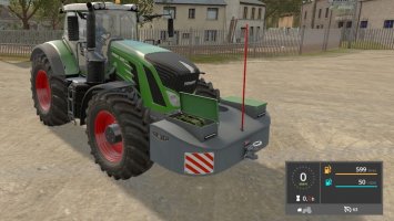 Pack 2 Front weight AGRI-WELD with Fuel FS17
