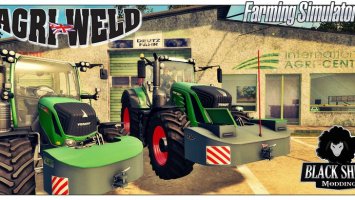 Pack 2 Front weight AGRI-WELD with Fuel fs17