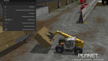 Bale fork with Attacher fs17