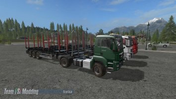 Fliegl Timber Runner with AutoLoadWood script FS17