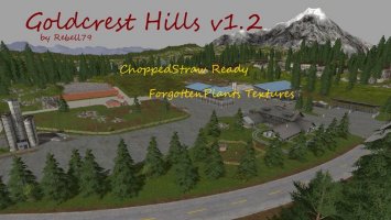 Goldcrest Hills v1.2 ChoppedStraw fs17