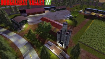 Norge Crest Valley 17 v1.1 ChoppedStraw & animierte Tiertränken FS17