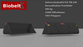 Biobeltz Frontladerschaufel XL fs17