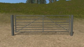 Field gates galvanized