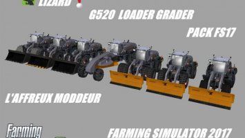 Lizard G520 Loader Grader Pack v1.0 FS17